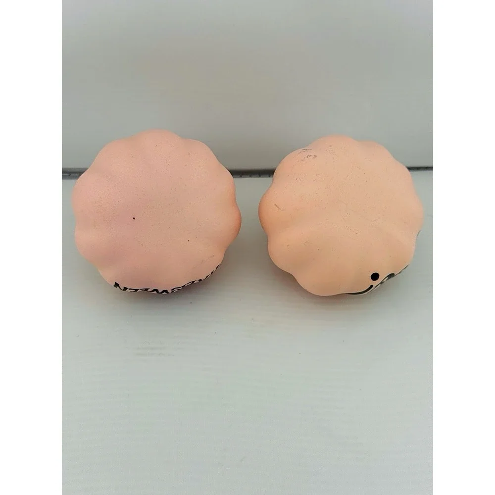 Halloween Summerween Pink Mini Pumpkin Set. Includes 4 Total